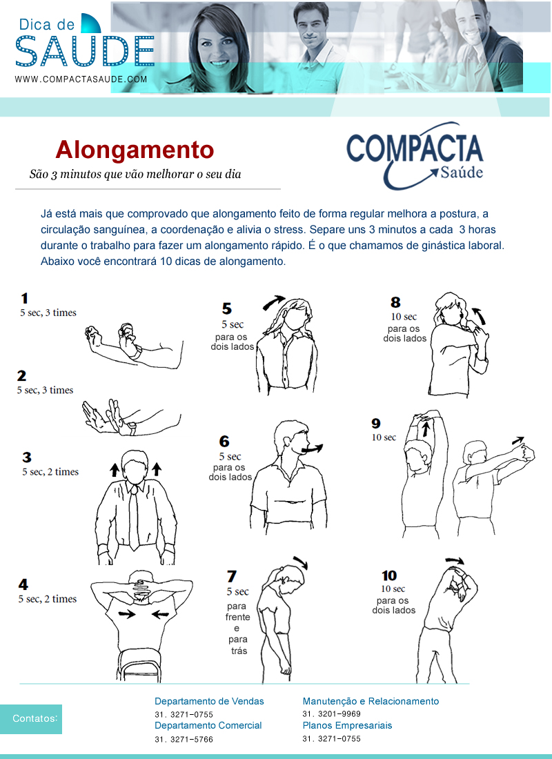 Dicas de alongamento